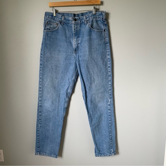 Vintage Carhartt Denim Jeans Size 38x32 - Picture 1 of 9